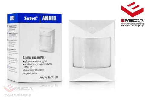 AMBER 2E - czujka PIR miniaturowa (2x 1,1 kohm)