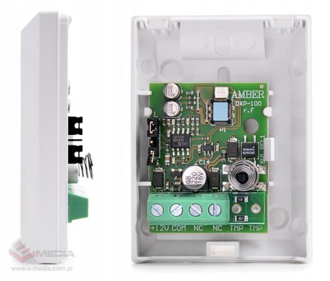 AMBER 2E - czujka PIR miniaturowa (2x 1,1 kohm)