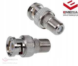 BNC-F Adapter gniazdo F / wtyk BNC