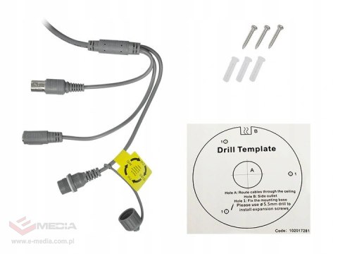 Kamera kopułka HikVision HWT-T340-VF 4 Mpx