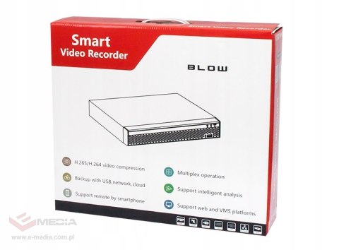 Rejestrator BLOW IP 36 kanałów BL-NVR36DB36
