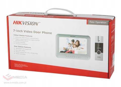 Wideodomofon jednorodzinny Hikvision DS-KIS202