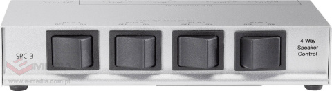 Przełącznik do głośników 4 porty Speaka SPC 3