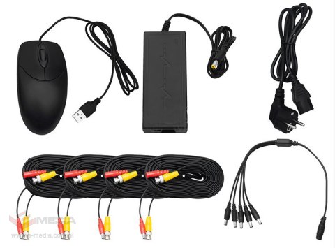Zestaw DVR+4kam.+kable poł. BL-KTAHD04A
