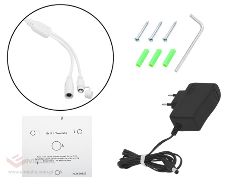 Zestaw monitoringu BLOW WiFI 4x2MP 1TB