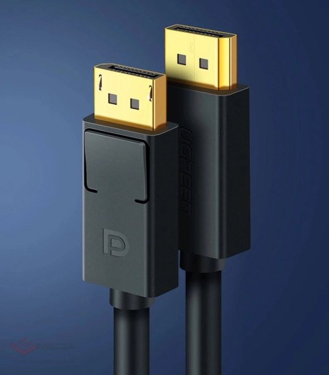 Kabel Ugreen DP102 10211 DisplayPort 1.2 4K / DisplayPort 1.2 4K 2 m - czarny