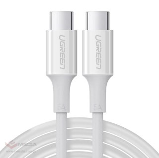Kabel Ugreen US300 USB-C - USB-C PD QC FCP 100W 5A 480Mb/s 2m - biały