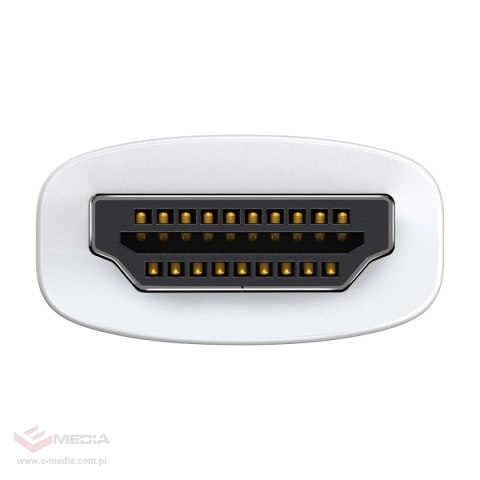 Adapter HDMI - VGA Baseus WKQX010102 - biały