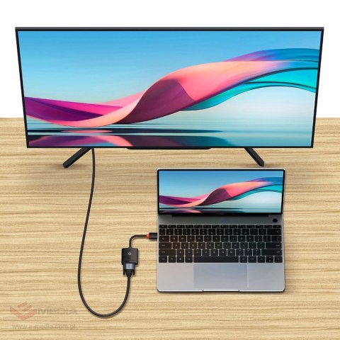 Adapter HDMI - VGA Baseus WKQX010102 - biały