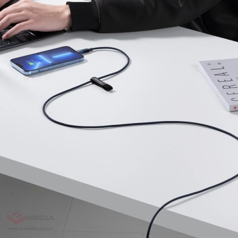 Kabel Baseus CATS000003 Lightning - USB-C 20W 480Mb/s 1m - niebieski
