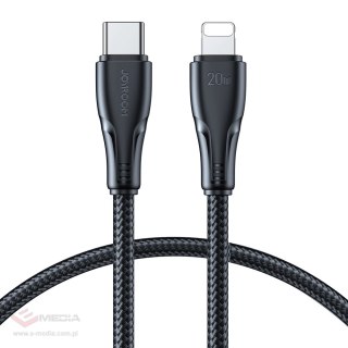Kabel Joyroom Surpass Series A11 Lightning / USB-C 20W 1.2 m - czarny