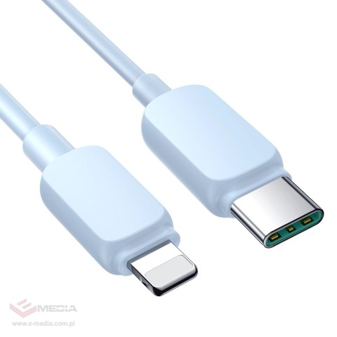 Kabel Joyroom Multi-Color Series A14 USB-C / Lightning 20W 1.2 m - niebieski