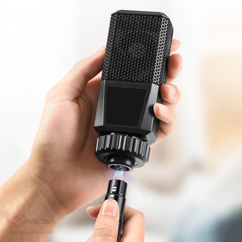 Ugreen kabel audio 3.5mm mini jack (męski) - XLR (żeński) 1m czarny (AV182)