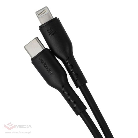 Kabel Joyroom Flash-Charge Series SA26-CL3 USB-C / Lightning 30W 1m - czarny