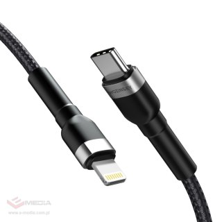 Kabel Wozinsky WNBCL2 Lightning / USB-C PD 30W 2 m - czarny