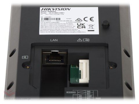 WIDEODOMOFON BEZPRZEWODOWY DS-KV9503-WBE1 Wi-Fi / IP Hikvision WIDEODOMOFON BEZPRZEWODOWY DS-KV9503-WBE1 Wi-Fi / IP Hikvision