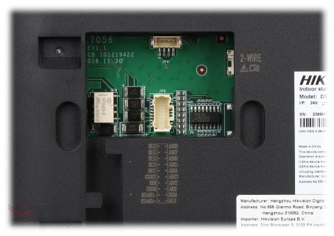ZESTAW WIDEODOMOFONOWY DS-KIS702Y Hikvision ZESTAW WIDEODOMOFONOWY DS-KIS702Y Hikvision