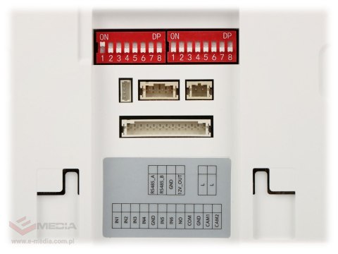 ZESTAW WIDEODOMOFONOWY KTX01(F) Wi-Fi / 2-Wire DAHUA ZESTAW WIDEODOMOFONOWY KTX01(F) Wi-Fi / 2-Wire DAHUA