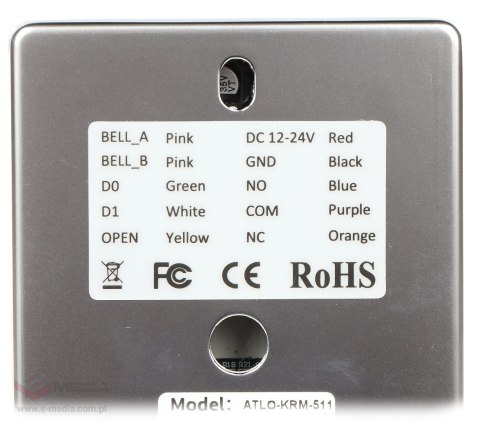 ZAMEK SZYFROWY ATLO-KRM-511