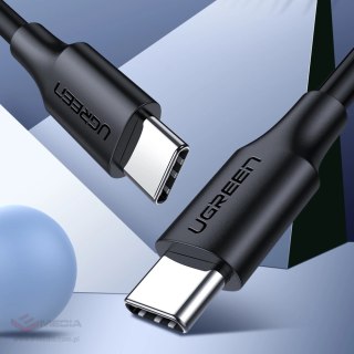 Kabel Ugreen US286 USB-C - USB-C PD QC 3A 480Mb/s 1m - czarny