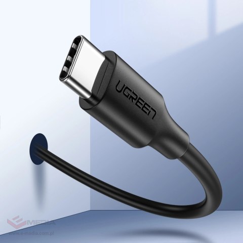 Kabel Ugreen US286 USB-C - USB-C PD QC 3A 480Mb/s 1m - czarny