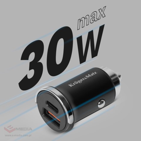 Ładowarka samochodowa 30 W Kruger&Matz