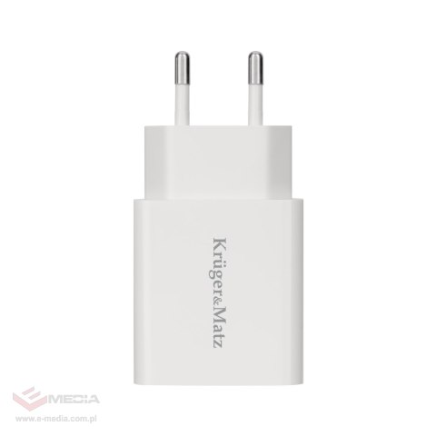 Ładowarka sieciowa Kruger&Matz z funkcją Quick Charge