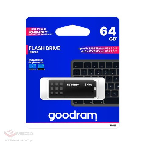 Pendrive Goodram USB 3.2 64GB czarny