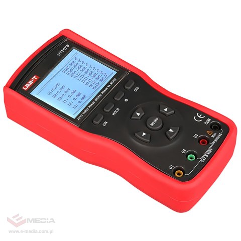 Trójfazowy miernik parametrów elektrycznych Uni-T UT267B Trójfazowy miernik parametrów elektrycznych Uni-T UT267B
