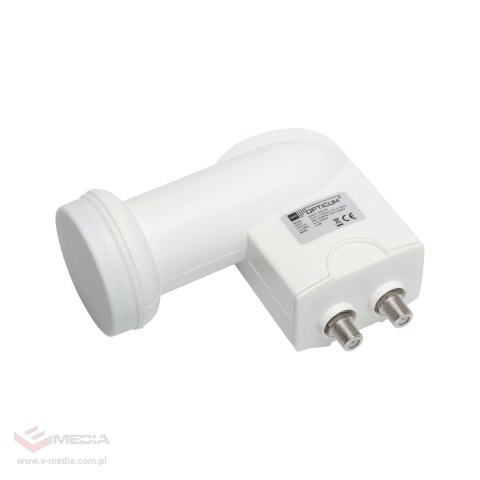 Konwerter OPTICUM TWIN RED ROBUST 0,1 db