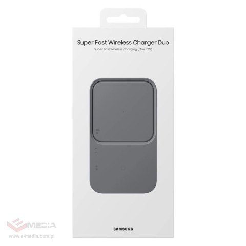 Ładowarka Samsung Wireless Charger Duo EP-P5400BBEGEU indukcyjna 15W - czarna