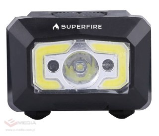 Latarka czołowa SUPERFIRE X30 strumień świetlny 340lm USB