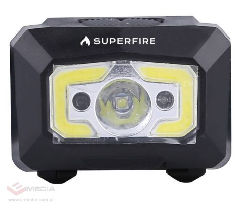Latarka czołowa SUPERFIRE X30 strumień świetlny 340lm USB