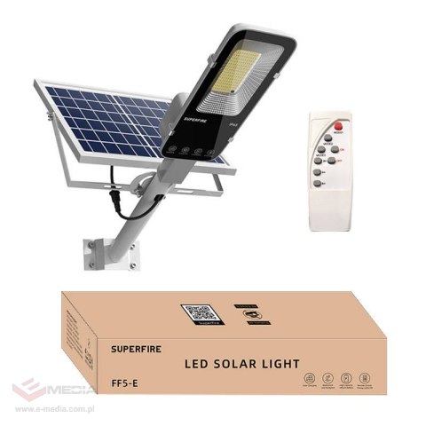 Lampa solarna SUPERFIRE FF5-E 897W 2000lm 20000mAh