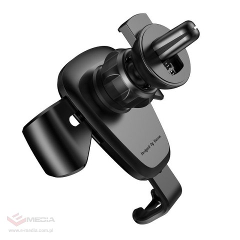 Uchwyt samochodowy BASEUS Gravity Car Mount na kratkę (czarny)