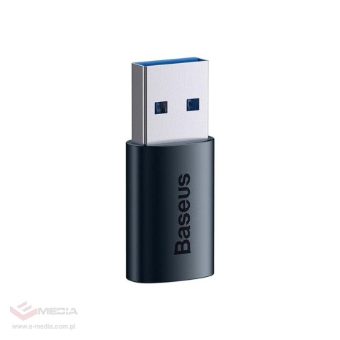 Adapter USB-A do USB-C Baseus Ingenuity OTG (niebieski)