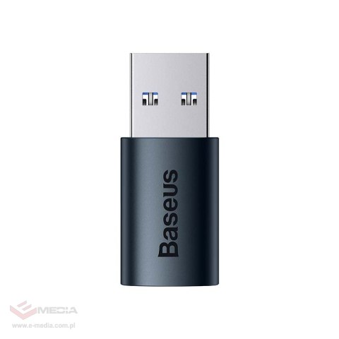 Adapter USB-A do USB-C Baseus Ingenuity OTG (niebieski)
