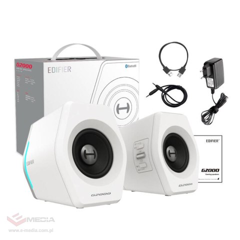 Głośniki komputerowe EDIFIER HECATE G2000 2.0 (białe)