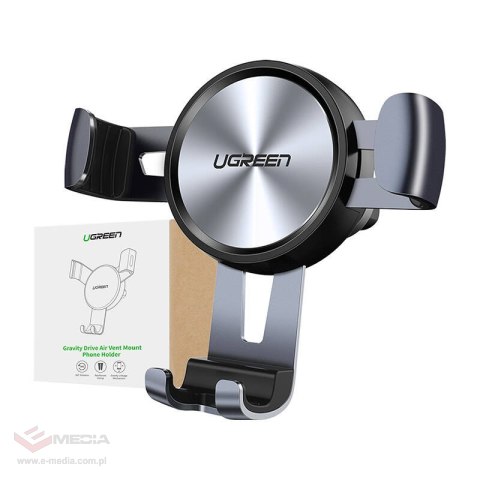 Uchwyt samochodowy UGREEN 50564B do kratki, grawitacyjny (szary)