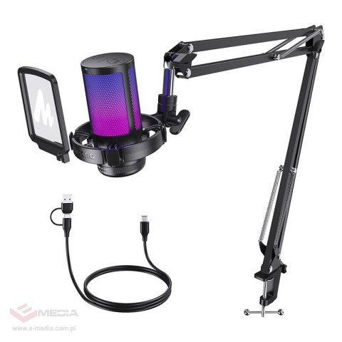 Mikrofon gamingowy MAONO DGM20 S (czarny)