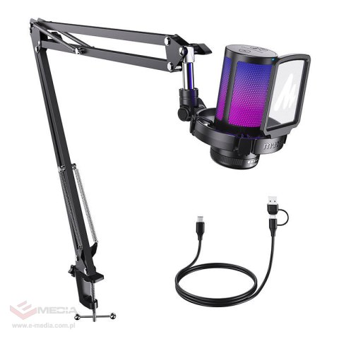 Mikrofon gamingowy MAONO DGM20 S (czarny)