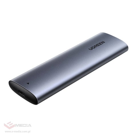 Obudowa dysku UGREEN CM400 M.2 M-key NVMe USB-C (szara)