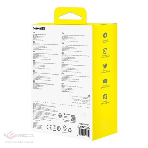 Uchwyt samochodowy BASEUS MagPro Qi 15W (czarny)