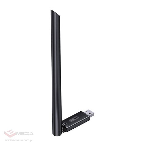 Adapter WiFi z anteną Baseus FastJoy 150Mbps (czarny)
