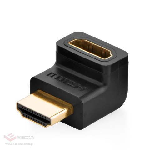 Adapter UGREEN HD112 HDMI-HDMI kątowy (górny)