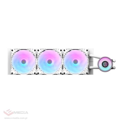 Chłodzenie wodne DARKFLASH DN 360 3x120mm (białe)
