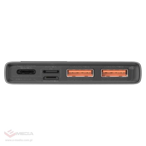 Powerbank BASEUS Adaman Metal 10000mAh 22.5W (czarny)