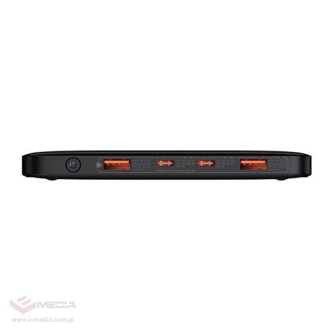 Powerbank Baseus Blade 20000mAh, 2xUSB, 2xUSB-C + kabel USB-C 100W (czarny)