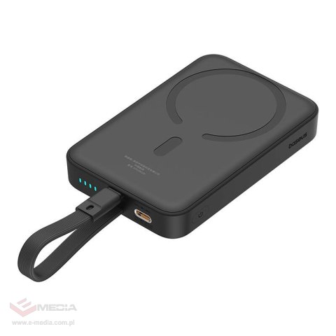 Powerbank BASEUS Magnetic Mini 10000mAh 20W MagSafe (czarny)