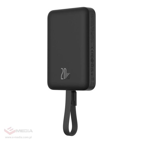 Powerbank BASEUS Magnetic Mini 10000mAh 20W MagSafe (czarny)